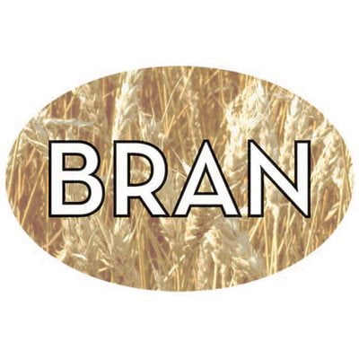 Bran Food Store Labels 1.25" x 2" 500 each per roll Great Quality Stickers Decals