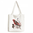 thumbnail image 1 of Branch Birds Flower Art Deco Fashion Tote Canvas Bag Shopping Satchel Casual Handbag, 1 of 3