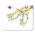 thumbnail image 1 of Branch Brunch with Birds Vector Art Tree Beauty Blossom Mousepad Mouse Pad Mouse Mat 9x10 inch, 1 of 3