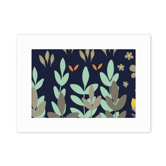 Branch Flower Paint Photo Mount Frame Picture Art Painting Desktop 5x7 inch