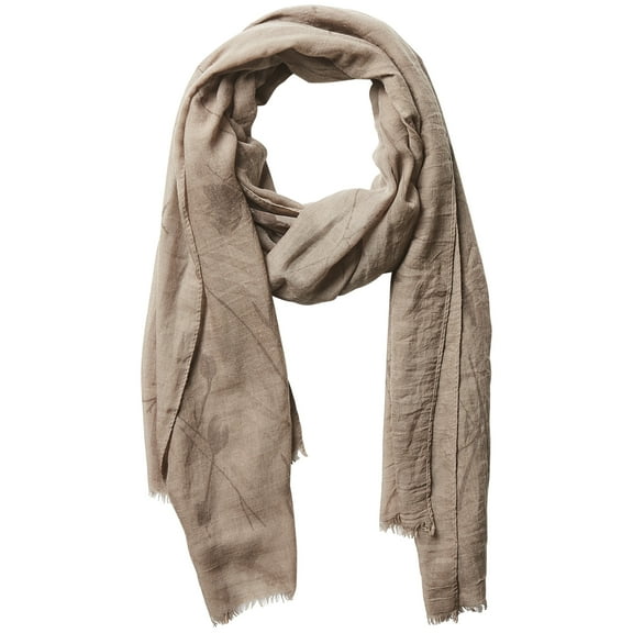 Insect Shield Branches & Leaves Scarf - Brown