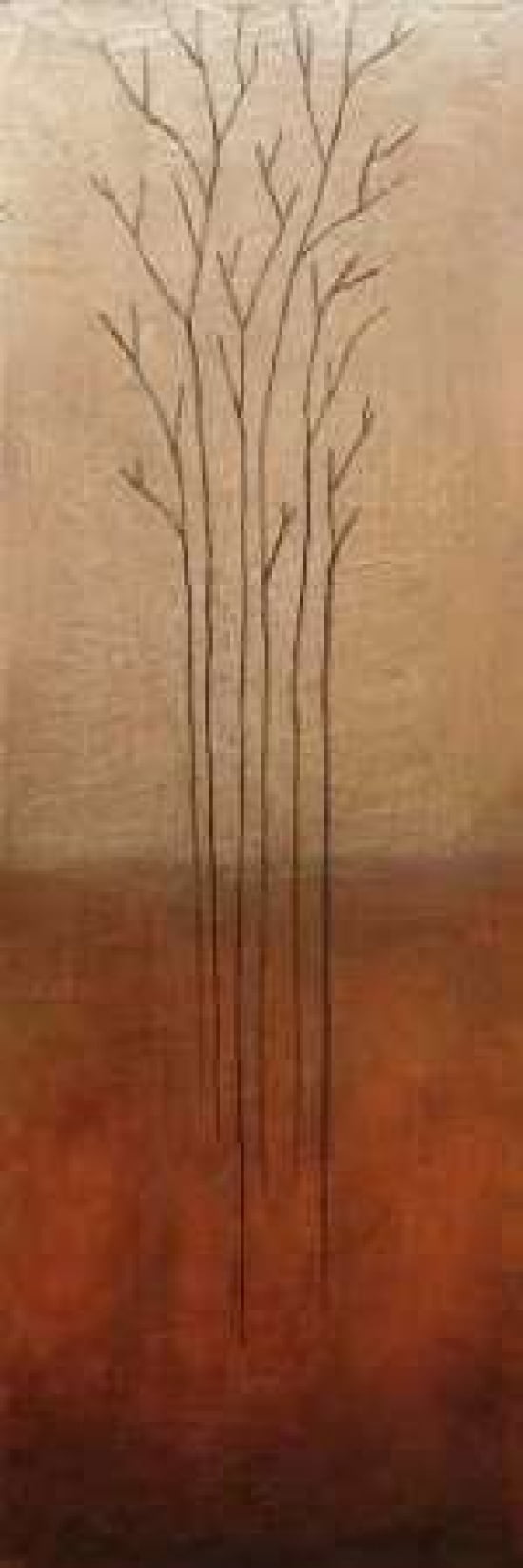 Branch Rouge Canvas Art - Eve (8 x 24)