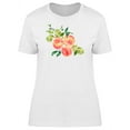 thumbnail image 1 of Branch With Peaches T-Shirt Women -Image by Shutterstock, Female Large, 1 of 2