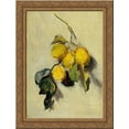thumbnail image 1 of Branch of Lemons 20x24 Gold Ornate Wood Framed Canvas Art by Monet, Claude, 1 of 2
