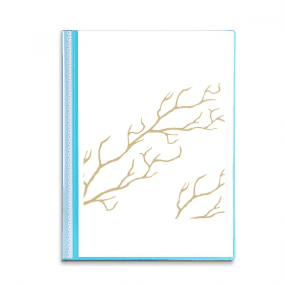 Branch s Art Pattern Book Sheet Protectors Portfolio Binder Folder