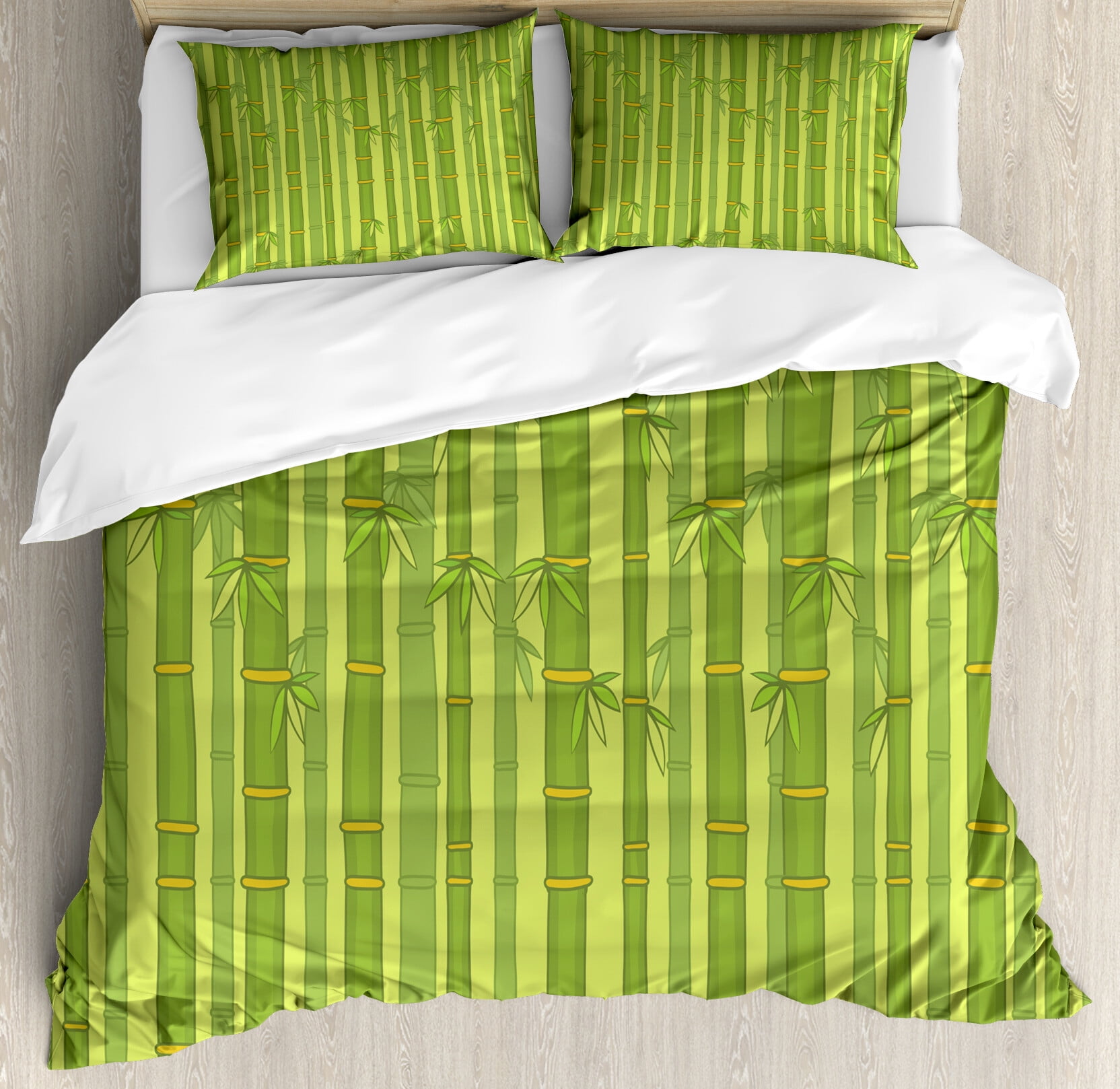 Gorilla Banana Pattern Print Duvet Cover Bedding Set