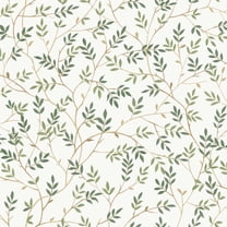 Tempaper Branches Green Removable Peel and Stick Wallpaper, 20.5" X 16.5'