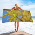 thumbnail image 1 of Branches Red Plum Microfiber Beach Towel Bathroom Supplies Home Decor Travel Camping Yoga Gym Mat for Women Men Gifts, 1 of 5