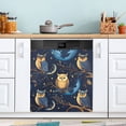 thumbnail image 1 of Branches and Owls Dishwasher Magnetic Covers Magnet Sticker Kitchen Decor Dishwasher Refrigerator Front Door Covers Decorative Magnetic 23" x 26", 1 of 5