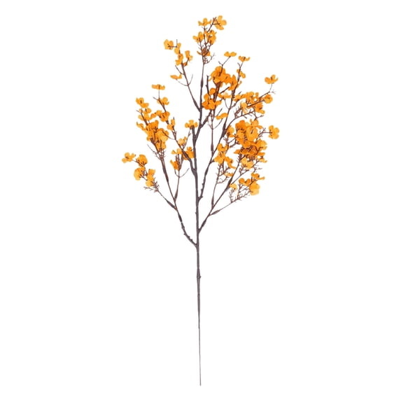 Branches for Decoration 50 cm Zen Inspired Simulated Peach Blossom Branches Realistic Flesh-Colored Dried Floral Arrangement for Tea Room Home Office