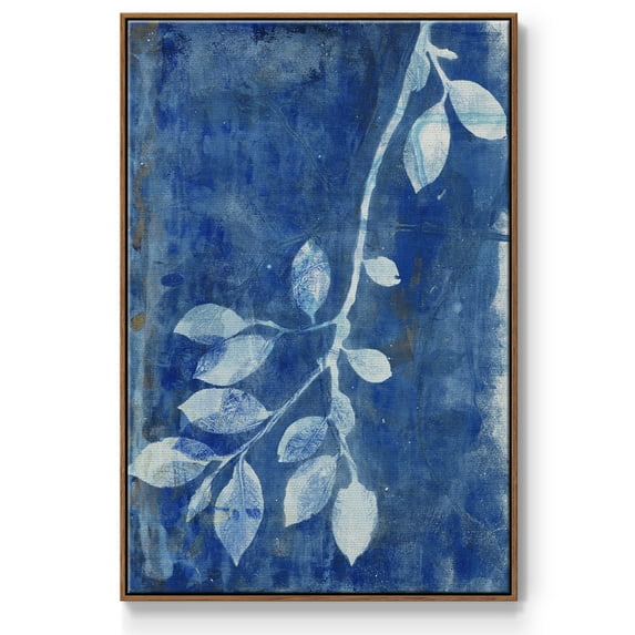 Branching Out XIX Framed Premium Gallery Wrapped Canvas - Ready to Hang - 25 x 37 - Walnut Floating Frame
