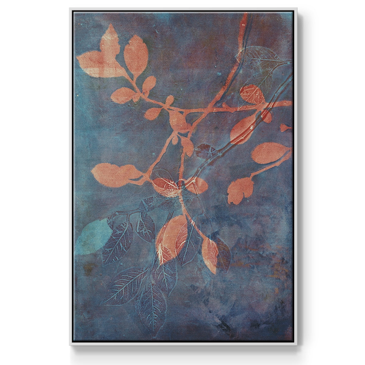 Branching Out XVIII Framed Premium Gallery Wrapped Canvas - Ready to Hang - 17 x 25 - White Floating Frame