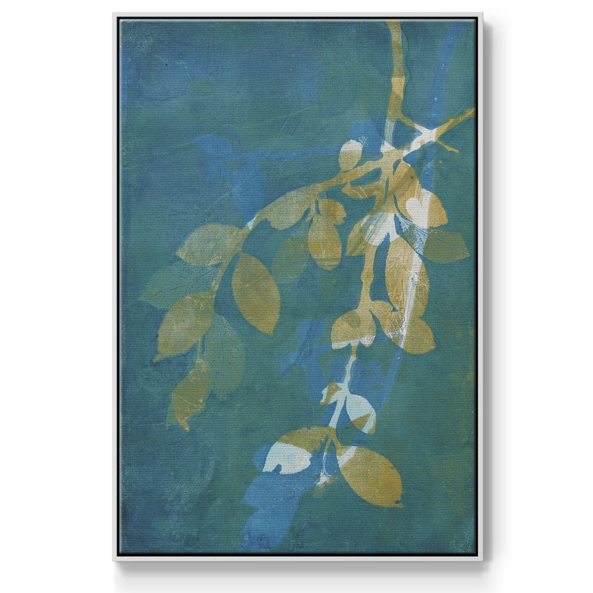 Branching Out XX Framed Premium Gallery Wrapped Canvas - Ready to Hang - 27 x 41 - White Floating Frame