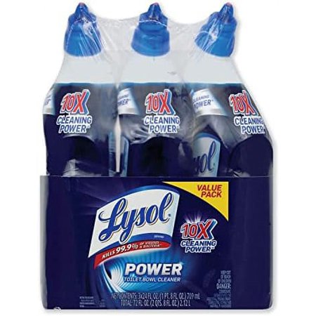 Brand 98726 Disinfectant Toilet Bowl Cleaner, Wintergreen, 24 Bottle, 3/Pack, 3 Pack/CT