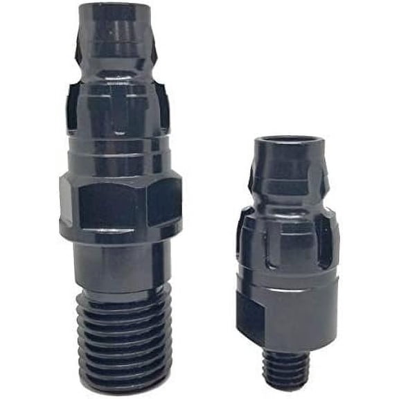 Brand Adapter for Hilti brand Style BI + QD 6 Slot to 1-1/4"-7 and Hilti brand 6 Slot to 5/8-11 UNC Thread Male Drill Adapter Quick Release fits DD 110-D, 110-W, 120, 130, 150U, 160