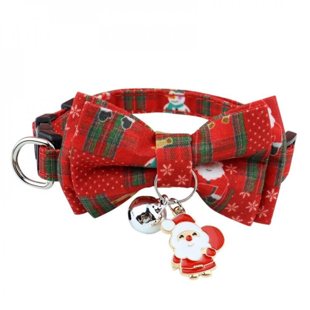 Brand Clearance! Adjustable Christmas Pet Dog Collars Pet Necklace