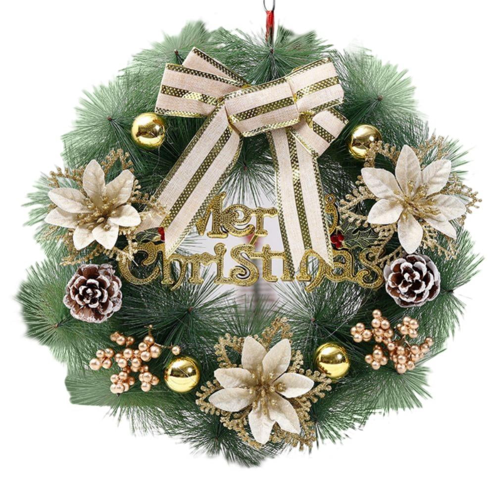 Brand Clearance!!Artificial Christmas Wreaths with Red Berries ...