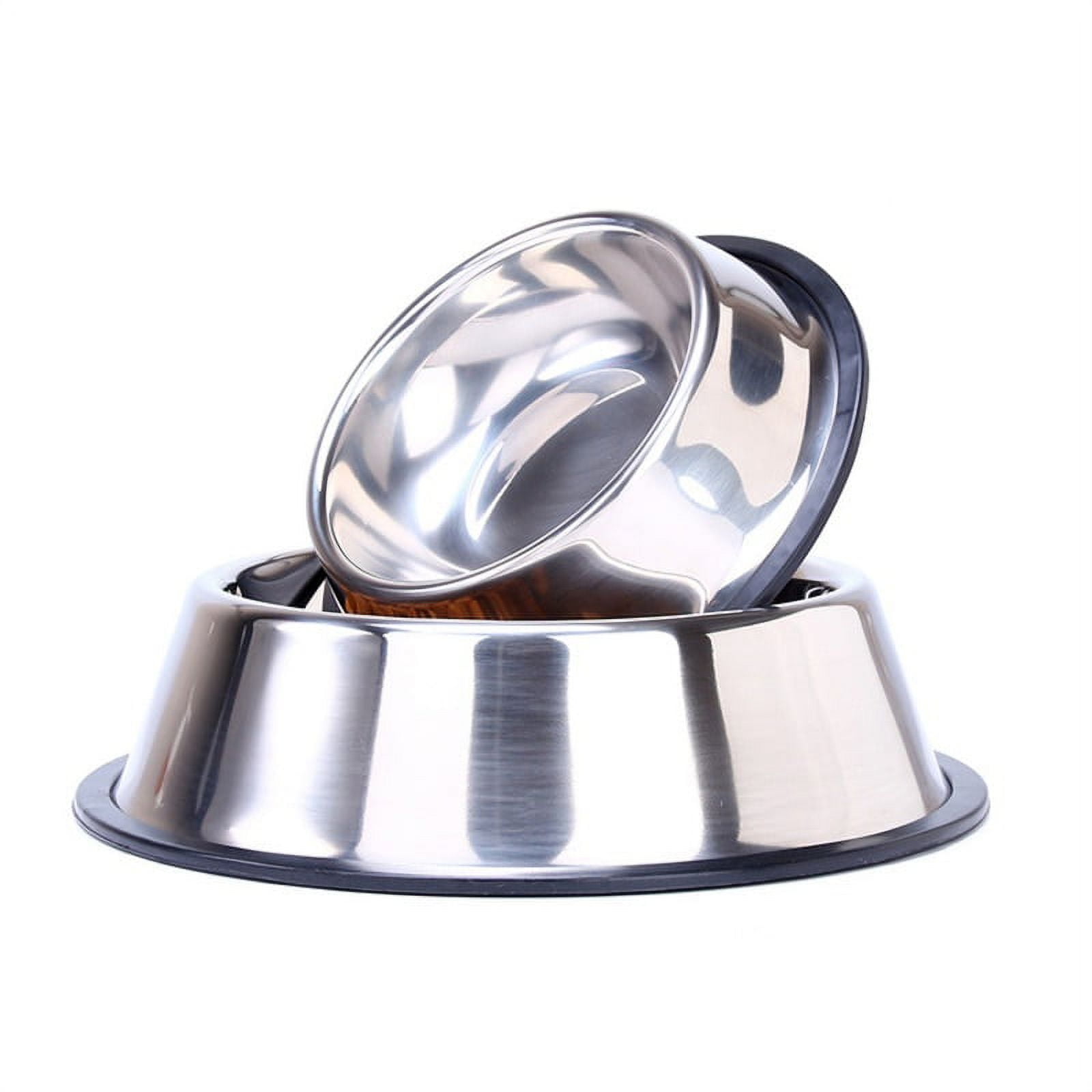 Brand Clearance! Pet Dog Supplies, Pet Senior Bowl, Stainl Steel Bowl for Dogs, Durable and Non-Toxic
