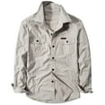 thumbnail image 1 of Brand Cotton Military Shirt Men Spring Casual Cargo Shirts Male Long Sleeves Shirts Camiseta Masculina Plus Size 5XL 6XL, 1 of 5