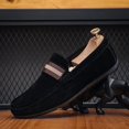thumbnail image 1 of Brand Design Moccasins Men's Loafers Suede Casual Shoes Slip on Men Flats Spring Summer Zapatos Hombre Lightweight Driving Shoes, 1 of 6