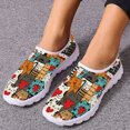 thumbnail image 1 of Brand Designs Mesh Shoes for Women Seamless kawaii Cartoon Cat 3D Printing Lightweight Sneaker Girl Zapatos De Mujer, 1 of 4