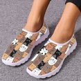 thumbnail image 1 of Brand Designs Mesh Shoes for Women Seamless kawaii Cartoon Cat 3D Printing Lightweight Sneaker Girl Zapatos De Mujer, 1 of 4