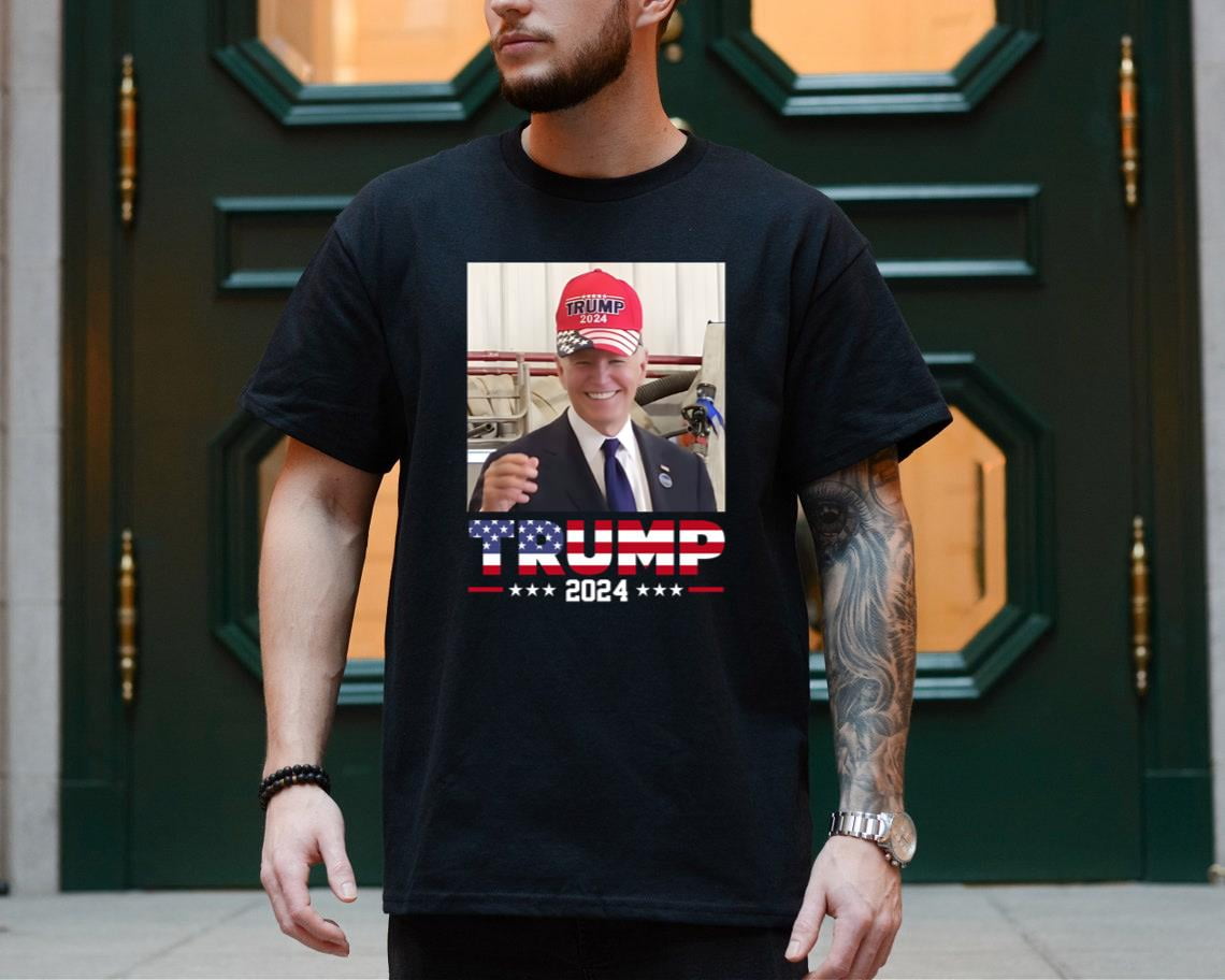 Brand Joe Biden Wearing A Hat 2024 T-Shirthot Trend, Gift For Men ...