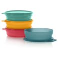 Brand Microwave Reheatable Cereal Bowls (500mL/2 Cup) + Lids