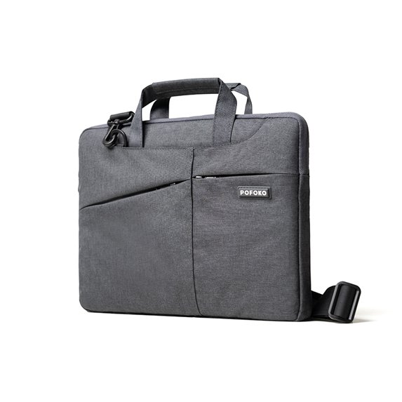 Brand MingX Messenger Handbag Laptop Bag 14,15.6 Inch,Bussiness Shoulder Case for Macbook Notebook Air Pro Computer PC,A520 (A520 Dark Grey,For 14-15.4 inch)