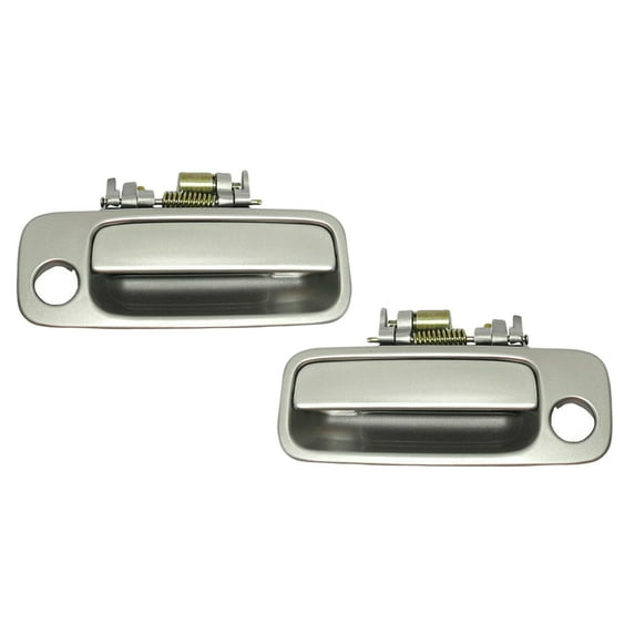 Brand NEW For 1997-2001 Toyota Camry Silver 1C8 Exterior Outside Door Handle Front Left and Front Right 2PCS 97 98 99 00 01