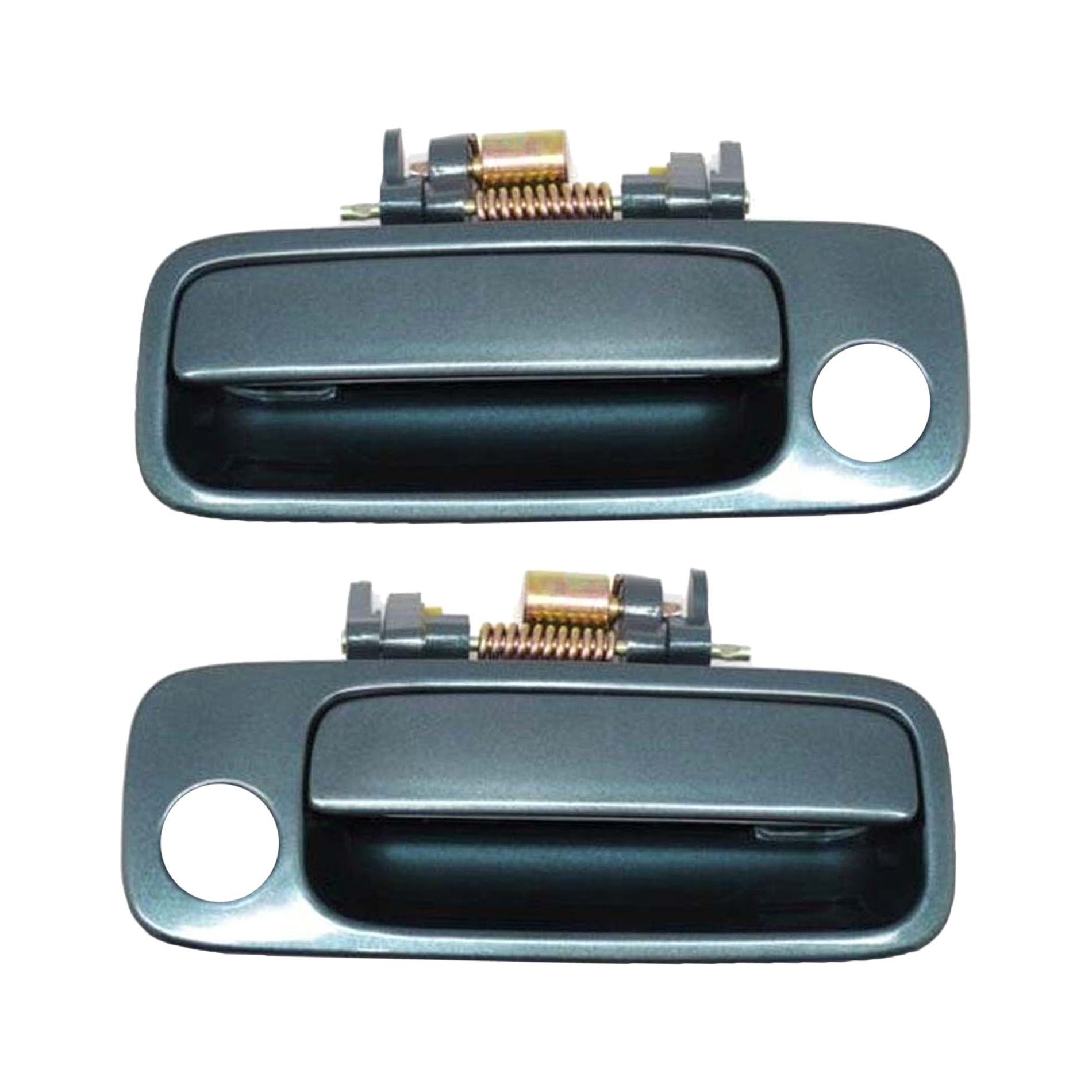 Manija De Puerta Exterior Delantera Izquierda Color Azul (8N7) Para Toyota Camry 1997-2001 | Incluye Tornillería Y Reemplaza La Referencia 69220-AA010