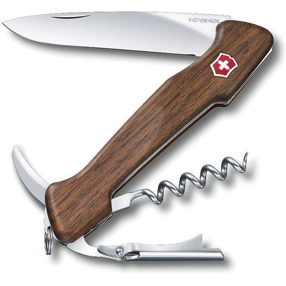 Brand NEW Swiss Army Wine Master, 6 Functions with Leather Pouch
