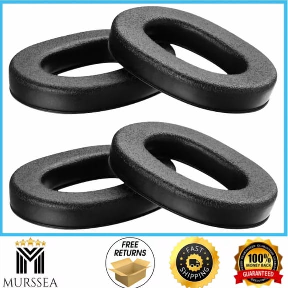 Brand New 2 Pair Foam Ear Pads 3M Worktunes Connect Protector Radio Headphones