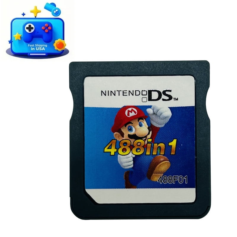 Brand New 488 in MULTI CART Super Combo Video Games Cartridge