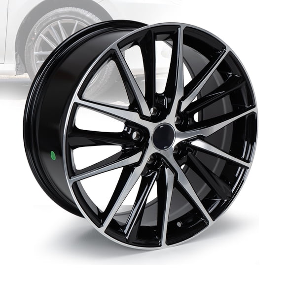 Brand New 5-Lug 18''X 8'' Wheel Replacement Wheel Rim Black for Toyota Camry 2021 2022 2023