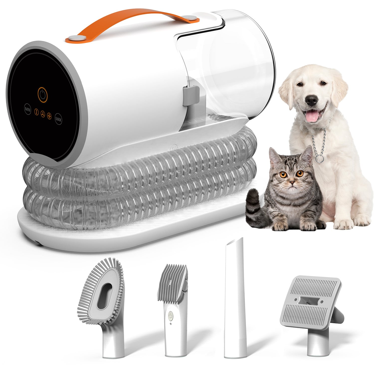 Brand New 5in1 Pet Hair Grooming Vacuum with Deshedding Brush, Low