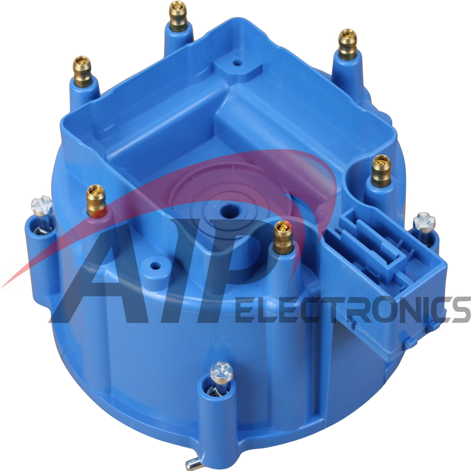 Male Rotor Cap Brand New AIP Blue Male Terminal Ignition Distributor Cap For V6 HEI ...