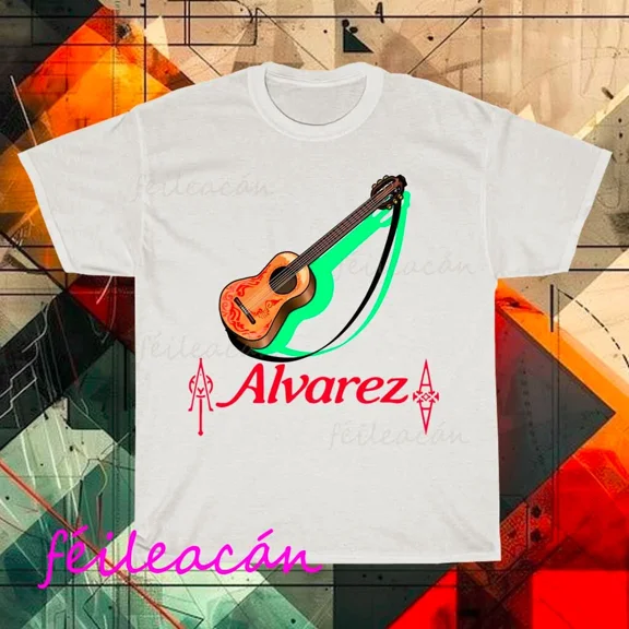 Brand New Alvarez Guitar Company Red Logo American T-Shirt Funny Size S to 5XL