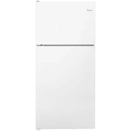 Amana - 18 Cu. Ft. Top-Freezer Refrigerator - White