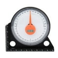 thumbnail image 1 of Brand New Angle Level Finder Magnetic 0-90 Degrees 92*85*13Mm Acrylic + Abs Black+White Easy To Use High Precise Fangkenuo, 1 of 7