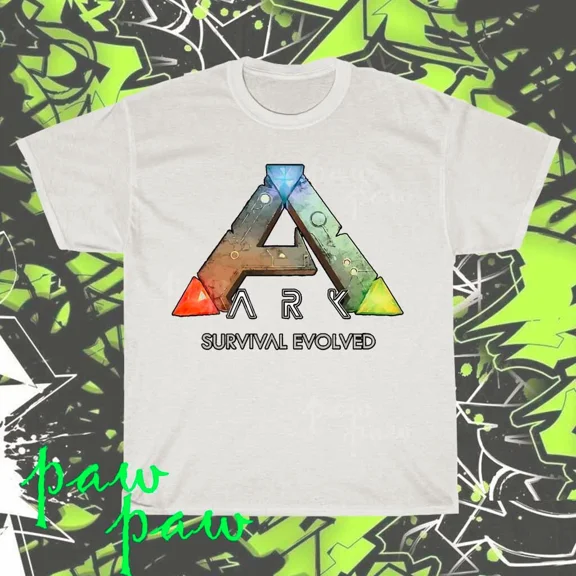 Brand New Ark Survival Evolved Active Logo American T-Shirt Funny Size S to 5XL