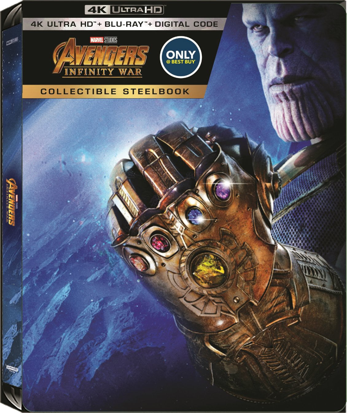 Brand New Avengers Infinity War 4K Ultra HD Blu-Ray Steelbook - Unopened