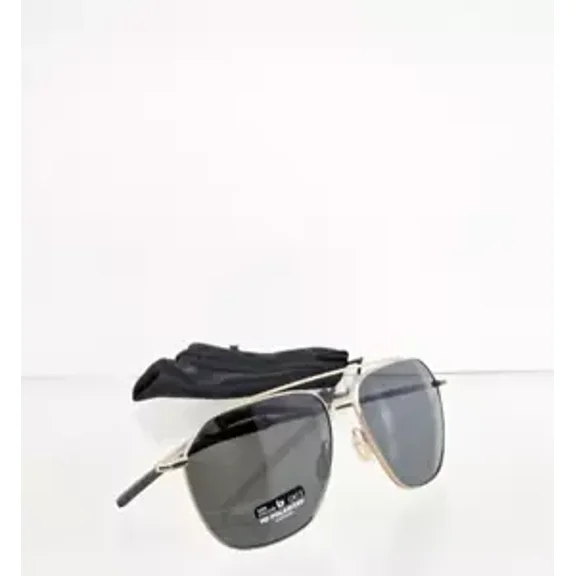 Brand New Bolle Sunglasses SOURCE Matte Silver Polarized Frame