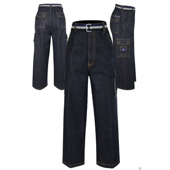 Brand New Boy 8 pockets quality Cotton Jeans outfits size 10,12,14 (10-14 yrs)