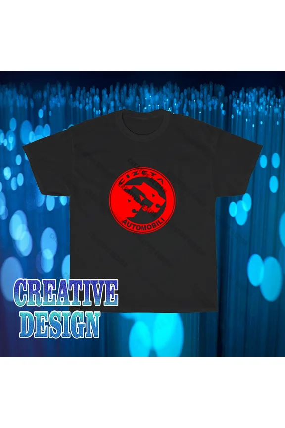 Brand New Cizeta Automobili Italian Car Logo T-Shirt Funny Size S to 5XL