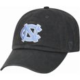 thumbnail image 1 of Brand New Collegiate Men's Charcoal Logo UNC Adjustable Hat, 100% Cotton, Embroidered Logos, Official School Colors, Blue, 1 of 2