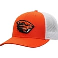 thumbnail image 1 of Brand New Collegiate Men's Oregon State Mesh Adjustable Trucker Hat, 100% Cotton, Embroidered Logos, Official School Colors, Orange, 1 of 2