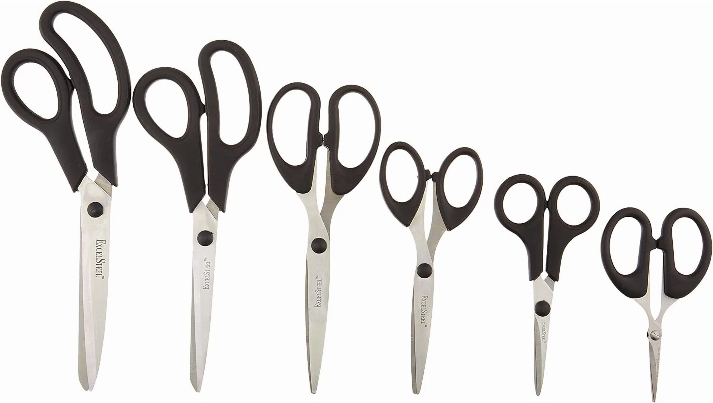 Brand New Cook Pro 6 Piece All Purpose Scissors Kitchen, Stainless Steel/Black