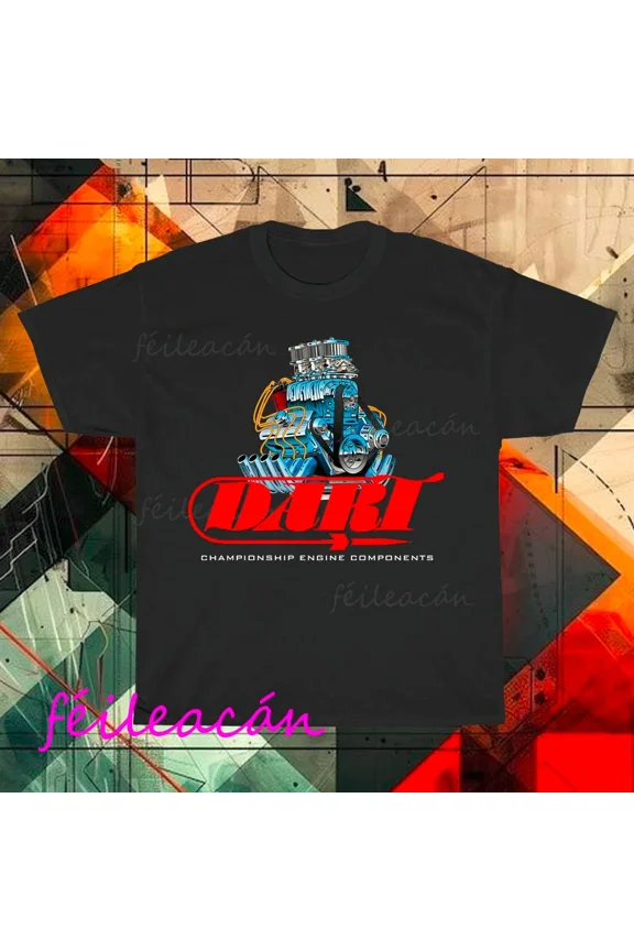 Brand New Dart Machinery Engine Racing Logo American T-Shirt Funny Size S to 5XL
