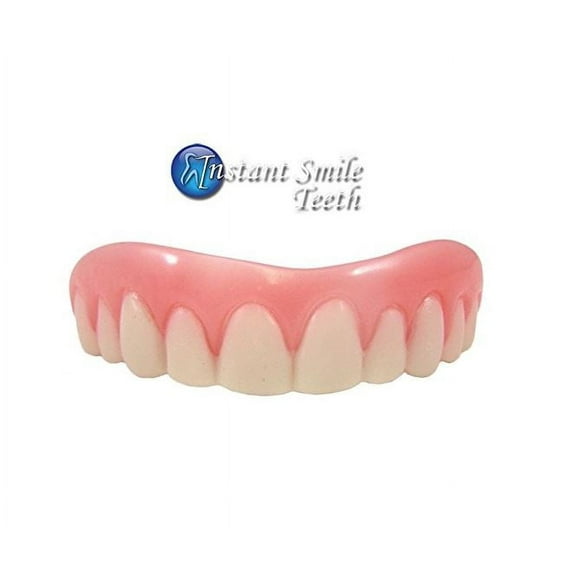 Brand New Fake Novelty Large Instant Smile Straight White Perfect Teeth 1 EXTRA THERMAL BEADS